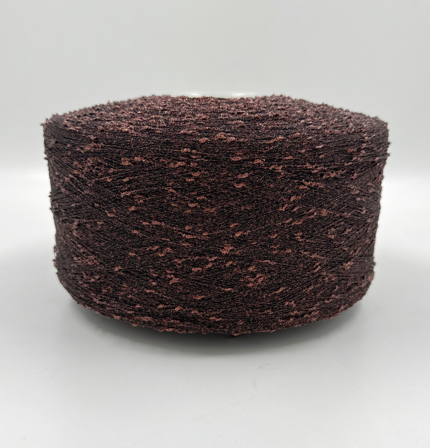 Пряжа Nodino Lurex, Cofil, па, люрекс, цвет бронза, 73% па, 27%  люрекс, цвет бронза, Cofil — фото пряжи Cozy Wool